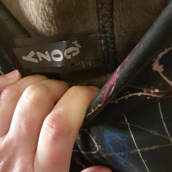 Just Cozy XL winter multicolored leggings NWT - Picture 6 of 9